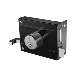 Fechadura Sobrepor Tetra Preto 2 chaves